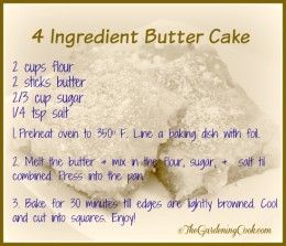 4 Ingredient Cake, Easy Butter Cake Recipe, Beignet Recipe, Brownie Pie, Cake Recipes For Kids, 4 Ingredient Recipes, Butter Cake Recipe, Sheet Cakes, 4 Ingredient