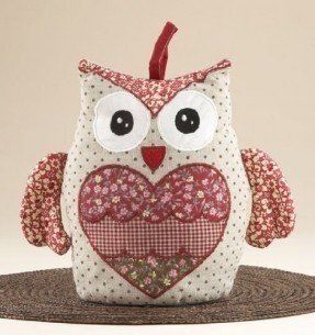 Doorstop Pattern Free, Animal Doorstop, Owl Doorstop, Doorstop Pattern, Owl Sewing Patterns, Owl Door, Owl Sewing, Owl Bookends, Cushion Ideas