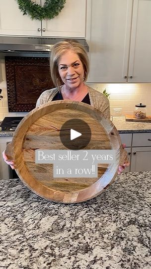 2.3K reactions · 507 comments | Happy 2024!!🎉 Comment SHOP for a link. I love this tray so much and apparently you do too!! This has been my number 1 best seller two years in a row. Wow!! Not only can it be used in tray stylings but also as a charcuterie board, a wine and glass serving board, etc. So many possibilities👏🏻. ✨You can also tap my LTK link in bio to shop this reel. https://liketk.it/4rIOR #bestseller #homestylinginspo #ltkhome #neutraldecorstyles #transitionalhomedecor#moderntransitional #inspiremeneutral#neutralstyle #vintagehomedecor #vintagehomestyle#cozyhome home decor, neutral decor, transitional decor, neutral home, best seller, tray styling, kitchen, mixing old with new | Sweet Farmhouse Chic | minleemusic · Original audio Tray Styling Kitchen, How To Decorate A Tray, Happy 2024, Home Decor Neutral, A Charcuterie Board, Serving Tray Decor, Transitional Home Decor, Tray Styling, Neutral Home