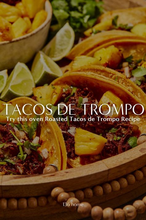 Al Pastor Recipe, Tacos Al Pastor Recipe, Recipes Tacos, Easy Tacos, Al Pastor Tacos, Oven Tacos, Taco Recipes Mexican, Pastor Tacos, Healthy Taco Recipes