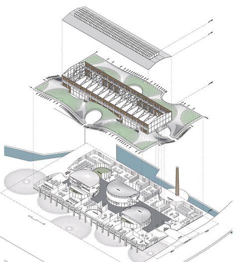 Factory Architecture Industrial Facade, Industrial Architecture Facade, Industrial Factory Architecture, Factory Architecture Design, Serie Architects, Factory Plan, Industry Architecture, Conceptual Model Architecture, Factory Architecture