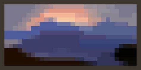 Minecraft Sunset, Minecraft Painting, Painting Minecraft, Minecraft App, Minecraft Theme, Minecraft Wallpaper, Easy Pixel Art, Pixel Art Templates, Arte 8 Bits