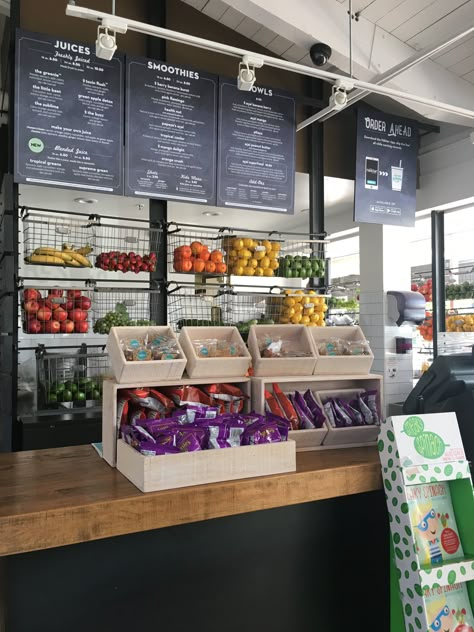 Fruit Juice Shop Design Smoothie Bar, Salad Bar Restaurants, Fresh Juice Bar, West Hampstead, Juice Stand, Ideas Negocios, Juice Bar Design, Juice Shop, Smoothie Shop