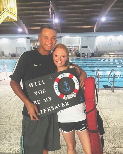 Lifesaver Homecoming proposal Volleyball Relationship, School Dance Ideas, Cute Prom Proposals, Dance Proposal, Homecoming Proposal Ideas Football, Homecoming Proposal Ideas For Guys, Proposals Ideas, Hoco Proposals, Hoco Proposals Ideas