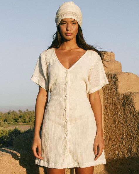 Savannah Morrow, Linen Casual Dress, Sustainable Womens Clothing, Causal Dresses, A Line Dresses, Fashion Revolution, White Solid, White Short, Looks Vintage