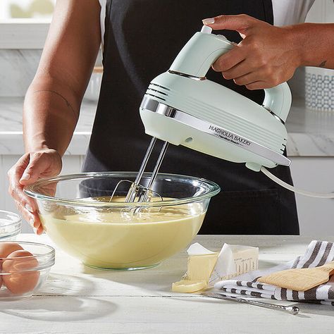 Mixing it up: Why a DC-motor mixer might be right for you Homemade Snow Cones, Strawberry Cheesecake Ice Cream, Magnolia Bakery, Homemade Tzatziki, Stainless Steel Measuring Cups, Magnolias Bakery, Electric Hand Mixer, Cheesecake Ice Cream, Beach Kitchens