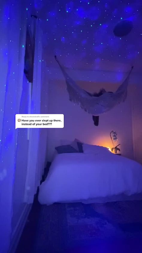 Paige(@paigedeas) on TikTok: Reply to @alisondra8 hammock sleeps hit different #nightroutine #hammocktricks Cool Room Designs, Homemade Chicken Noodle, Diy Room Decor For Teens, Neon Room, Bedroom Decor For Teen Girls, Cute Diy Room Decor, Cute Bedroom Ideas, Room Redesign, Dekorasi Kamar Tidur