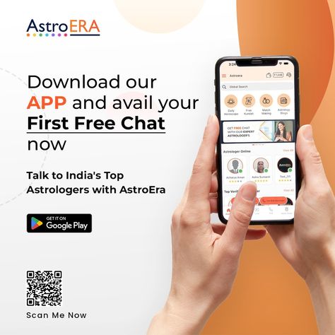 ✨ Exciting News! Our Astrology App is LIVE! 🎉 Enjoy your FIRST chat with our expert astrologers for FREE! 🌟 Talk to an Astrologer Anytime and get personalized guidance from expert astrologers. 🌟 Download now and discover your future today. 🔮 Dwonload now - https://play.google.com/store/apps/details?id=com.astroera.astroera_user&pcampaignid=web_share #astrology #astrologyapp #horoscope #getyourhoroscopenow #freeastrologyreading #freeastrologerchat #talktoastrologer #chatwithastrologer #newap... Astrology Apps, Astrology App, Free Astrology Reading, Love Job, Astrology Reading, Astrology Predictions, Celtic Astrology, Family Parenting, Birth Chart