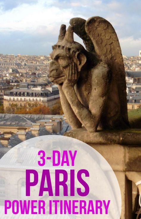 See the best of Paris, France in just three days in this fast-paced itinerary. Includes: the Eiffel Tower, Notre Dame, Versailles, the Louvre, Musee d'Orsay, Sainte Chappelle, the Pantheon, and a Seine River cruise. #Paris | #France | #EiffelTower | #NotreDame | #Louvre | Fast-paced Paris itinerary Two Days In Paris, Three Days In Paris, 3 Days In Paris, Hotel Des Invalides, One Day In Paris, Seine River Cruise, Musee D Orsay, Paris Itinerary, Paris Travel Tips