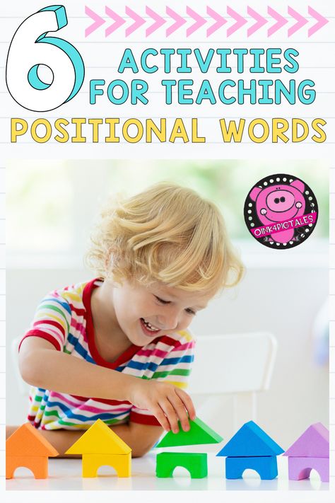 Teaching positional words to young learners has never been more exciting! Expand their spatial understanding and vocabulary with six interactive and enjoyable activities. From games to hands-on experiences, these engaging strategies will help children grasp the concept of positional words effortlessly. Get ready to see their spatial awareness soar as they have a blast while learning! Teaching Positional Words Preschool, Positional Language Eyfs, Positional Words Activities, Enjoyable Activities, Positional Words, Prek Activities, Spatial Awareness, Early Childhood Teacher, Dramatic Play Centers