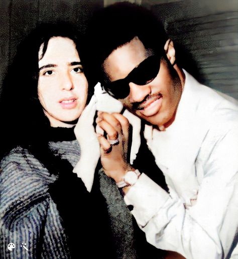 With Laura Nyro Laura Nyro, Stevie Wonder, Musician, Wonder