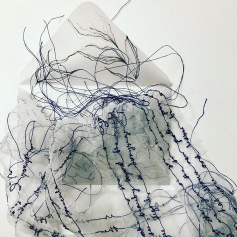 Maria Wigley Textiles on Instagram: “My letter to you I forgot to send ..... #letter #message #envelope #series #collection #exhibition #interiors #art #writing #thoughts…” Maria Wigley, Initial Ideas Textiles Gcse, Textiles Inspired By Human Anatomy, Jellyfish Textiles, Metamorphosis Textiles, Hilde Morin Textile Art, Fast Fashion Brands, Letter To Yourself, Trendy Clothes For Women