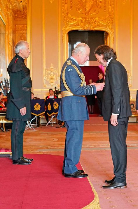 Gary Lightbody receives OBE from Prince Charles at Windsor Castle ceremony - BelfastTelegraph.co.uk Castle Ceremony, Gary Lightbody, Scottish Rugby, Investiture Ceremony, First Knight, Grand Cross, Snow Patrol, Dream List, Most Played