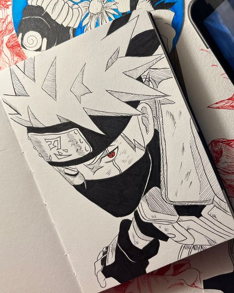 Comment your favourite ❤️🍀 . . . #anime #sketch #artist #naruto #drawing Kakashi Drawing, Naruto Drawing, Naruto Sketch Drawing, Naruto Tattoo, Naruto Sketch, Anime Drawing Books, Naruto Drawings, Anime Funny Moments, Sketch Artist