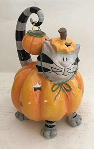 Pumpkin Cat Treats, Alice In Wonderland Pumpkin, Tattoo Pumpkin, Halloween Decorations Cute, Cat Face Pumpkin, Kids Pumpkin Carving, Cat Amigurumi Free Pattern, Ceramic Handbuilding, Halloween Ceramics