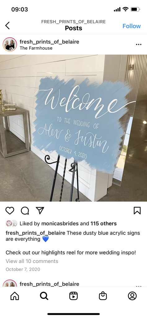 Dusty Blue Acrylic Wedding Sign, Dusty Blue Wedding Welcome Sign, Dusty Blue Wedding Sign, Dusty Blue Wedding Signage, Dusty Blue And Sage Green Wedding Theme, Blue Wedding Signage, Dusty Blue Reception, Sage Green Wedding Theme, Slate Blue Wedding