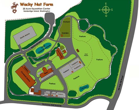 Horse Farm Layout With House, Homestead Plans, Horse Farm Layout, Site Plan Design, Homestead Layout, Barn Plan, Farm Plans, Farm Layout, Southern House Plans