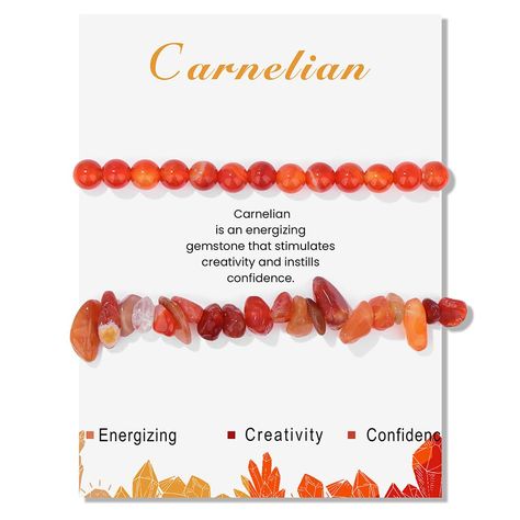 PRICES MAY VARY. Carnelian Bracelet: Natural patterns give unique charm, suitable for daily wear. Women's Carnelian Bracelet: Exquisite design highlights feminine elegance. Natural Stone Bracelet: Primitive beauty showcases nature's elegance. Carnelian Jewelry: Abundant choices, showcasing individual taste. Exquisite Jewelry: Various elegant accessories, revealing unique charm. Carnelian Bracelet Red Bracelets for Women Beaded Bracelets Carnelian Crystal Natural Stone Bracelet Healing Bracelet C Sunstone Bracelet, Bracelet Chakra, Spiritual Yoga, Chakra Beads, Carnelian Bracelet, Carnelian Jewelry, Carnelian Crystal, Stone Bracelets, Crystal Healing Bracelets