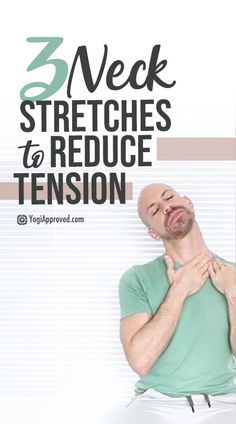 Stretches For Tense Neck And Shoulders, Head And Neck Stretches, Stiff Neck Stretches, Stiff Neck Exercises, Neck Mobility, Massage Guide, Neck And Shoulder Stretches, Neck Exercise, Forward Head Posture Exercises