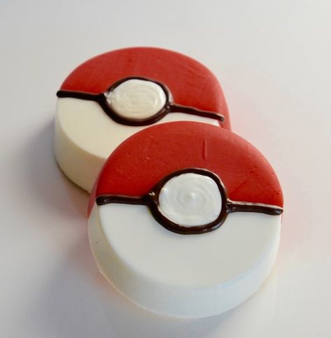 Pokemon Chocolate Dipped Oreo Favors (12), Pokemon Party, Pokemon Birthday, Pikachu Party, Pokemon Candy, Pokemon Birthday Ideas, Pokeball Pokemon Chocolate, Bluey First Birthday, Oreo Favors, Pokemon Birthday Ideas, Pokemon Wedding, Pokemon Candy, Birthday Pikachu, Pikachu Party, Pokemon Themed Party