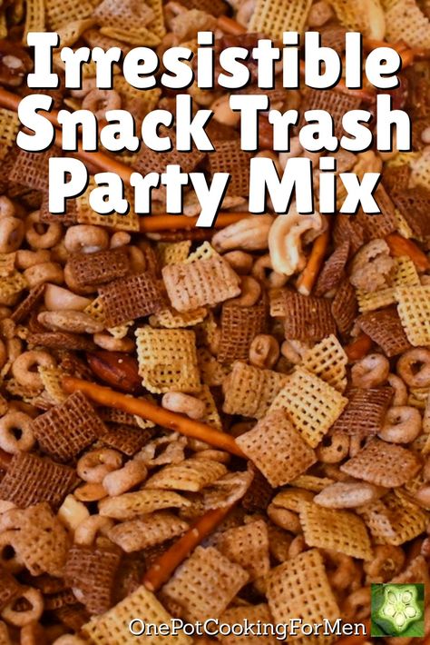 Trash Mix Recipe, Chez Mix, Original Chex Party Mix, Chex Party Mix Recipe, Gameday Appetizers, Original Chex, Sweet Chex, Party Mix Recipe, Fried Recipes