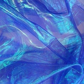 Lunar Pearlized Iridescent Organza Aqua, by the yard Iridescent Organza, Ceiling Draping, Blue Sheers, Event Decoration, Bridal Fabric, Organza Fabric, Love Blue, Fashion Costume, Blue Aesthetic