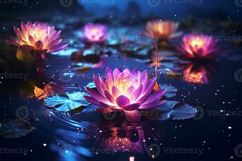 Sea Cottage, Purple Lotus, Blue Lily, Blue Lotus, Lake Water, Lotus Flowers, Water Flowers, White Aesthetic, Lotus Flower