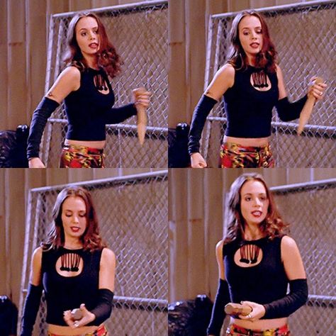 Faith Lehane Faith Buffy Halloween Costume, Buffy The Vampire Slayer Outfits Faith, Buffy Faith Outfits, Faith From Buffy Outfits, Faith Buffy Outfit, Faith Outfits Buffy, Faith Lehane Outfit, Faith Buffy The Vampire Slayer Outfits, Btvs Faith