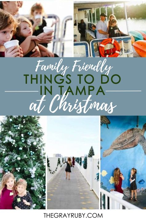 Christmas events in Tampa Florida / Family friendly Christmas events in Tampa Bay / The best Christmas events in Tampa Things To Do In Tampa, Disney World Christmas, Tampa Bay Florida, Florida Christmas, Christmas Festivities, Mom Of 3, Vacation Itinerary, Kid Friendly Activities, Christmas Events