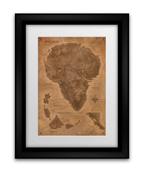 Jurassic Park Map Sepia by FabledCreative on Etsy Jurassic Park Map, Paris Map Print, Lettering For Beginners, Isla Nublar, Skull Wall Art, Ship Artwork, The Lost World, Baba Yaga, Dinosaur Decor