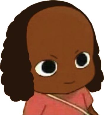 Big Forehead Black Women, Big Ears Meme, Big Head Memes People, Face Angles, Big Forehead, Black Cartoon Characters, Black Cartoon, Cartoon Kids, Girl Cartoon