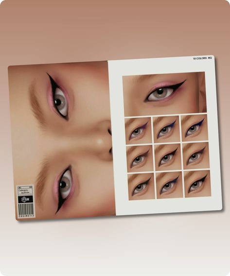 Sims 4 Eyeliner | N68 It is suitable for Female 10 Swatches. Custom thumbnail. You can find it in the makeup category. Enjoy! Filesize: 276 KB Recoloring Allowed: No Author: cosimetic #sims4 #sims4cc #eyeliner #gaming #makeup #sims Sims 4 Glamour Cc, Sims 4 Lip Liner Cc, Eyeliner Sims 4 Cc, Sims 4 Cc Makeup Eyeliner, Sims 4 Mods Makeup, Sims 4 Cc Eyeliner, Sims 4 Cc Finds Makeup, Sims Fits, Sims 4 Makeup Cc