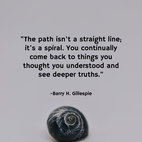 Spiralling Quotes, Spiraling Quotes, Quotes About Spiraling, What Does The Spiral Mean, How To Stop Spiraling Thoughts, Negative Thought Spiral, Spiral Meaning, Enfp Personality, Deep Truths