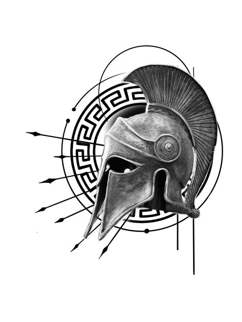 Gladiator Helmet Tattoo Design, Gladiator Helmet Drawing, Spartan Helmet Tattoo Design, Gladiator Helmet Tattoo, Roman Helmet Tattoo, Gladiator Tattoo Design, Spartan Tattoo Design, Spartan Helmet Tattoo, Back Tattoos For Guys Upper