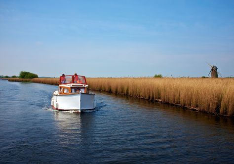 NORFOLK BROADS boating holidays are seeing a surge in popularity as Brits look for alternative staycation ideas this summer. Searches for Norfolk Broads boat hire were up 300 per cent last week and have continued to grow at a huge pace. This week, searches have gone up over 5,000 per cent – a staggering increase in […] Norfolk Uk England Uk, Norfolk Broads Boats, Norfolk Uk, Staycation Ideas, Norfolk Broads, Norfolk England, Great Yarmouth, Cornwall Coast Fishing Villages, British Summer