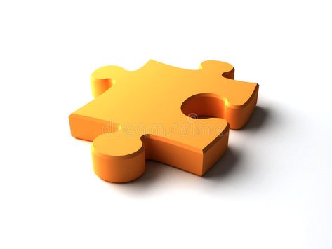 3d Puzzle Piece, Puzzle Graphic, Virtual School, 3d Puzzles, Tattoo Images, Puzzle Pieces, Wooden Toy Car, Stock Images Free, Stock Illustration