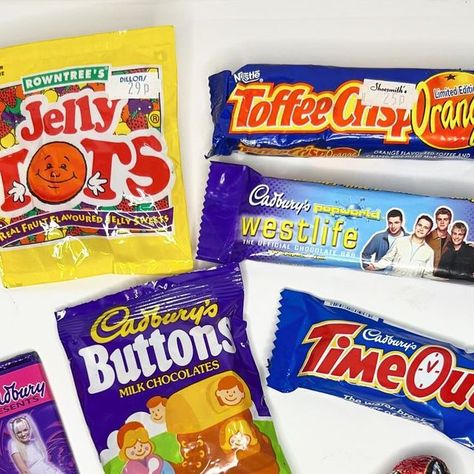 The 90s Museum UK on Instagram: "Saturday night and Gladiators is back on the telly, all we need now is Blind Date and Man O’ Man, then the 90s has truly returned. Went down the local Kwik Save and picked this sweet treat selection. What’s your fave of this lot? #90svintage #90skids #90ssweets #90schocolate #90sforever" Uk 90s, 90s Sweets, Man O, Blind Dates, Saturday Night, 90s Kids, We Need, Memory Box, Chocolate Milk