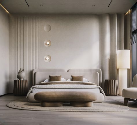 Master bedroom design Masterbedroom Bedroom Interior, Bed Wardrobe Design, Bed Wardrobe, Window Bedroom, Villa Project, Hotel Ballroom, Modern Luxury Bedroom, Wardrobe Design Bedroom, Bedroom Views