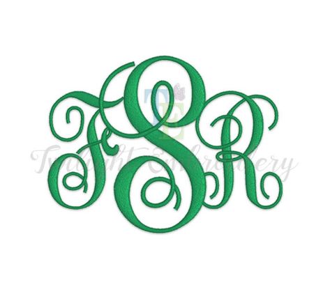 Embroidery Vine, Monogram Crafts, Vine Monogram Font, Interlocking Monogram, Craft Hobbies, Pe Design, Free Fonts For Designers, Monogram Embroidery, Free Download Photoshop