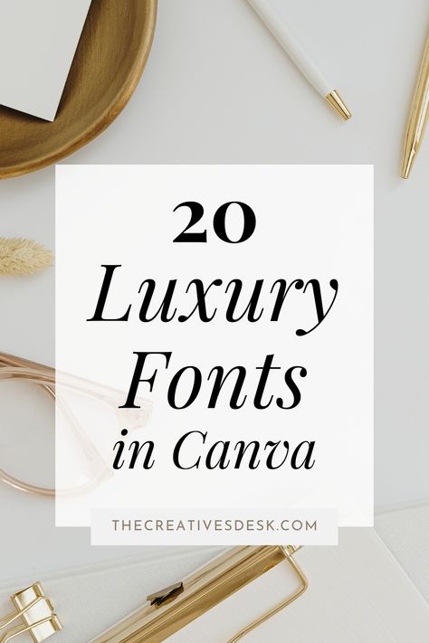 Looking for some luxury or wealth aesthetic fonts for your design project? Discover several ideas in this list of fonts... Old Money Fonts Canva, Best Canva Fonts For Logos, Luxury Font Combinations, Luxury Canva Fonts, Coquette Fonts Canva, Luxury Brand Fonts, Old Money Fonts, Fontes Aesthetic, Aesthetic Fonts On Canva