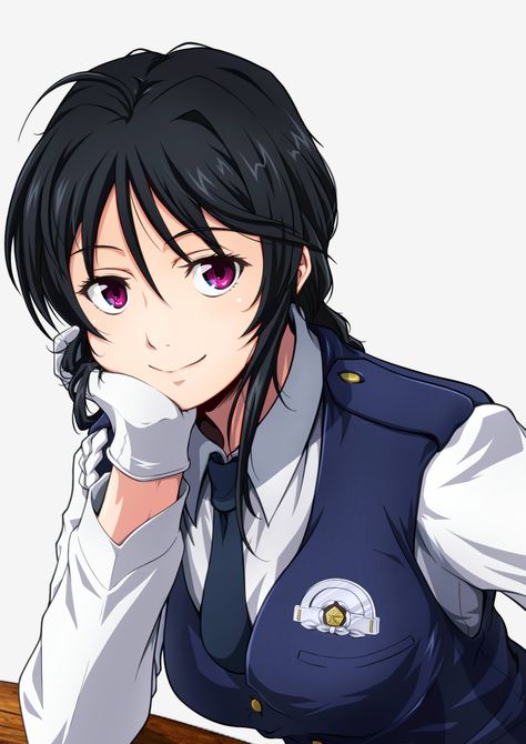 Anime Police Woman, Anime Police, Woman Uniform, Detective Shows, Police Uniform, Manga Poses, Cop Show, Women's Uniforms, Police Uniforms