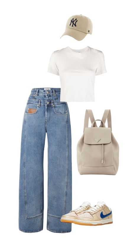 Summer Mute Outfit, Casual Spring Outfits Jeans, Back To School Outfit, Everyday Fashion Outfits, Casual Day Outfits, Fashion Mistakes, Mode Inspo, Cute Everyday Outfits, Looks Chic