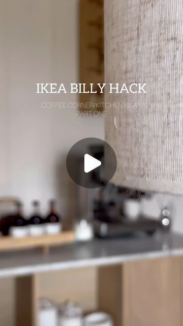 Ikea Kitchen Shelves, Billy Hack, Ikea Billy Hack, Billy Ikea, Ikea Hack Kitchen, Ikea Kitchen Island, Diy Organizer, Furniture Casters, Extra Shelf