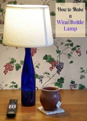 Diy Wine Bottle Crafts, Wine Bottle Craft, Bottle Lamp Kit, Homemade Vase, Bottle Craft Ideas, Reuse Wine Bottles, Old Wine Bottle, Diy Wine Bottle, Old Wine Bottles