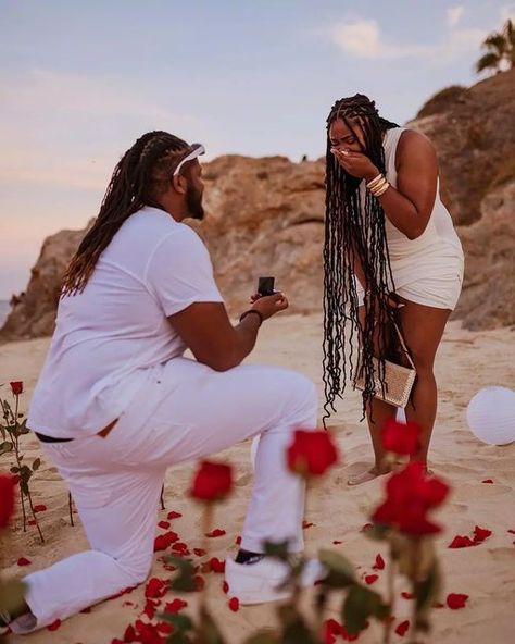 Sonia Okehie's Blog on Instagram: "Officially HITCHED 📌❤💍 Love & Life just got Better! It's a Forever thing ya'll. 📸 @_kelseysimone Follow @soniaokehieblog Tag your friends to see this. . . #bloggersofinstagram #bellanaijaweddings #nigeriawedding #africawedding #shesaidyes #loveblog #blackcouples #bloggers #feyonce #lovecommunity #blacklove #taken #preweddingshoot #bbnaija2022 #proposalphotos #marriage #engaged #abujacontentcreators #abujablogger #tundeednut" Black Women Proposal, Proposal Black Couple, Black Marriage, Life Plans, Man Proposing, Africa Wedding, Lovers Rock, Lifestyle Board, Couple Engagement Pictures