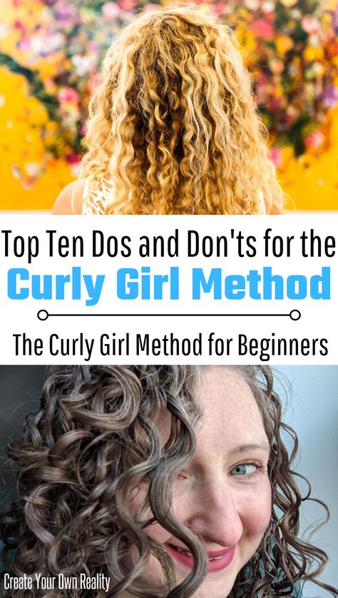 Here are ten does and don’ts to following for curly girl method for beginners! This post will highlight my top ten tips to help you follow the curly girl method and give you curly hair tips to bring your curls back to life! #curlygirl #curlyhairtips #curlygirlmethod #curlygirlmethodtips #curlygirlmethodforbeginners Bowl Cut Hair, 3a Curls, Natural Curly Hair Care, Bob Wedding Hairstyles, The Curly Girl Method, Naturally Curly Hair, Curly Wedding Hair, Medium Bob Hairstyles, Short Curly Haircuts