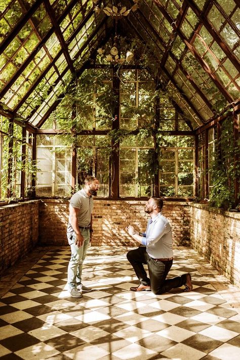 Couple Surprise, Sekrit Theater, Austin Texas Photography, Outdoor Proposal, Proposal Inspiration, Glass Greenhouse, Texas Hill Country Wedding, Austin Photography, Dream Rings