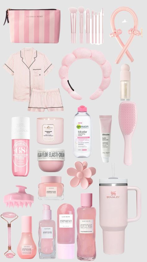 Pink, White