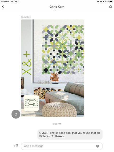 Plus Quilt Pattern, Plus Quilt, Chic Quilts, Love You To Pieces, Grey Quilt, Pdf Quilt Pattern, Contemporary Quilts, Chic Pattern, Fat Quarter Shop