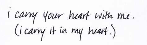 I Carry Your Heart Tattoo, In My Heart Tattoo, My Heart Tattoo, Me Tattoo, I Carry Your Heart, Print Fonts, I Carry, Tattoo Placement, Heart On